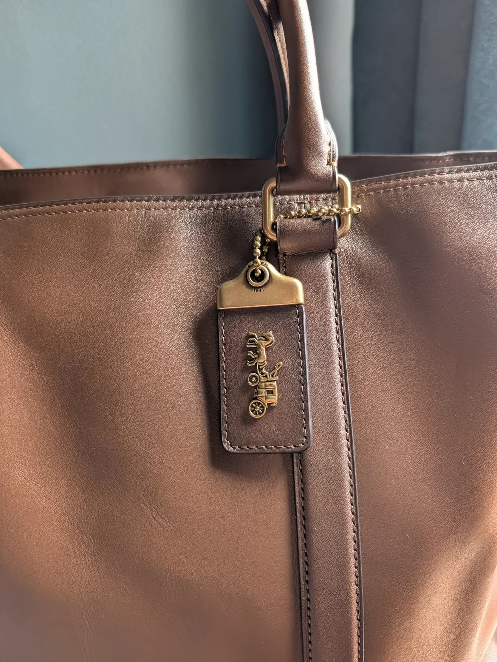 Coach Metro Tote Brown - Picture 6 of 14